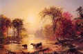 アメリカの秋の風景 ジャスパー フランシス クロプシー ブルック